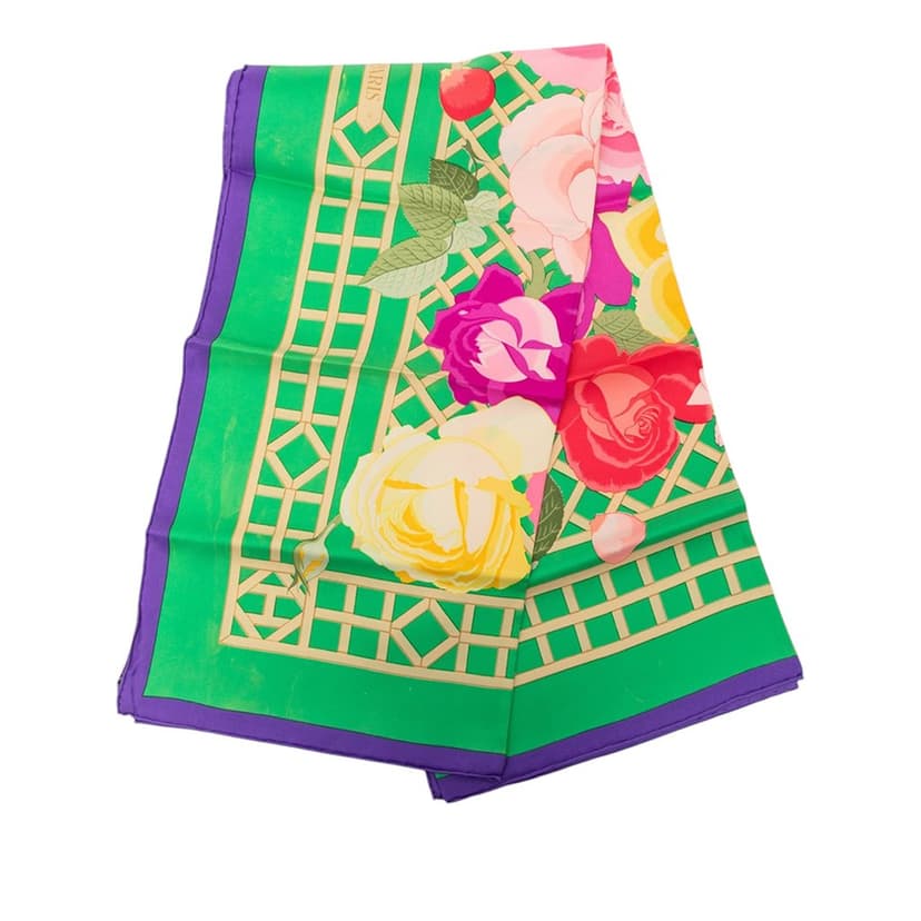 Hermès Roseraie Silk Scarf 90