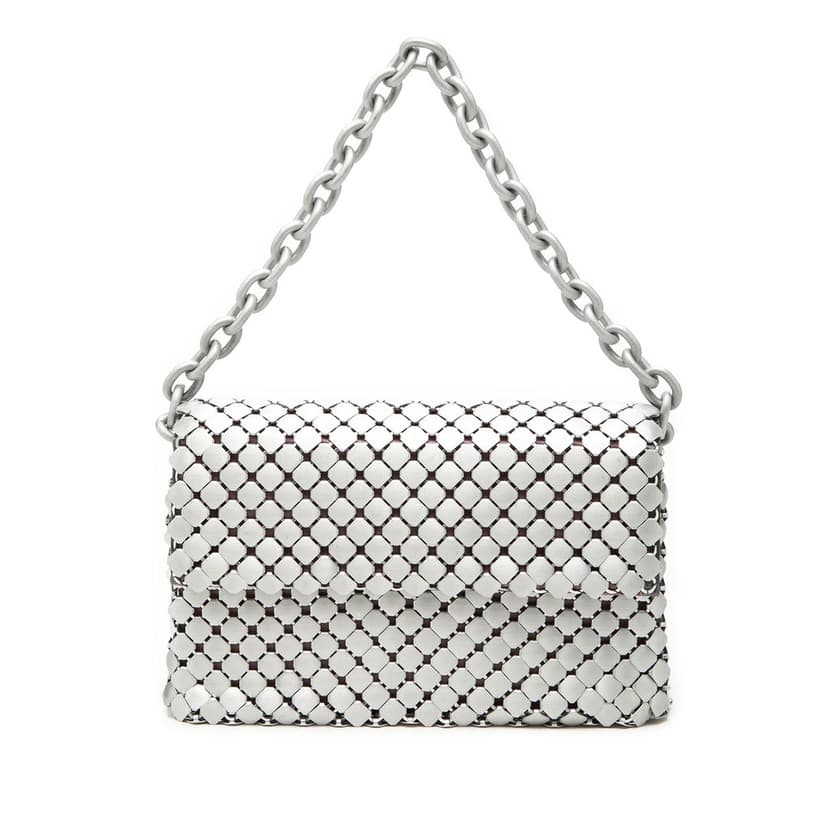 Bottega Veneta Mini Metal Intrecciato Handbag
