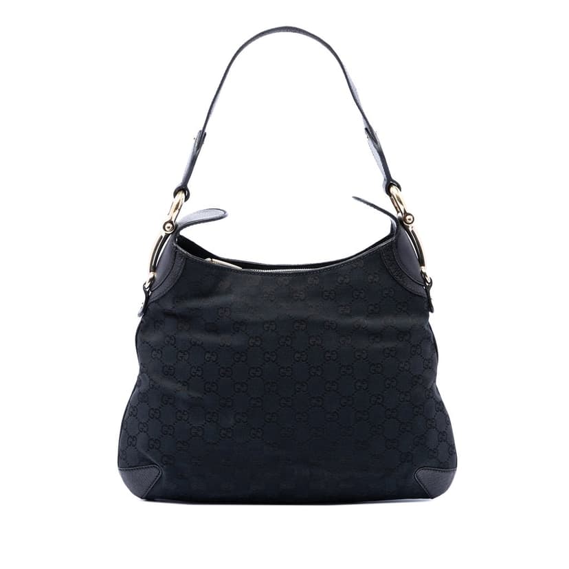 Gucci GG Canvas Horsebit Creole Hobo