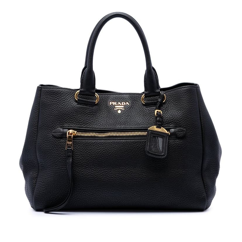 Prada Vitello Phenix Open Convertible Tote