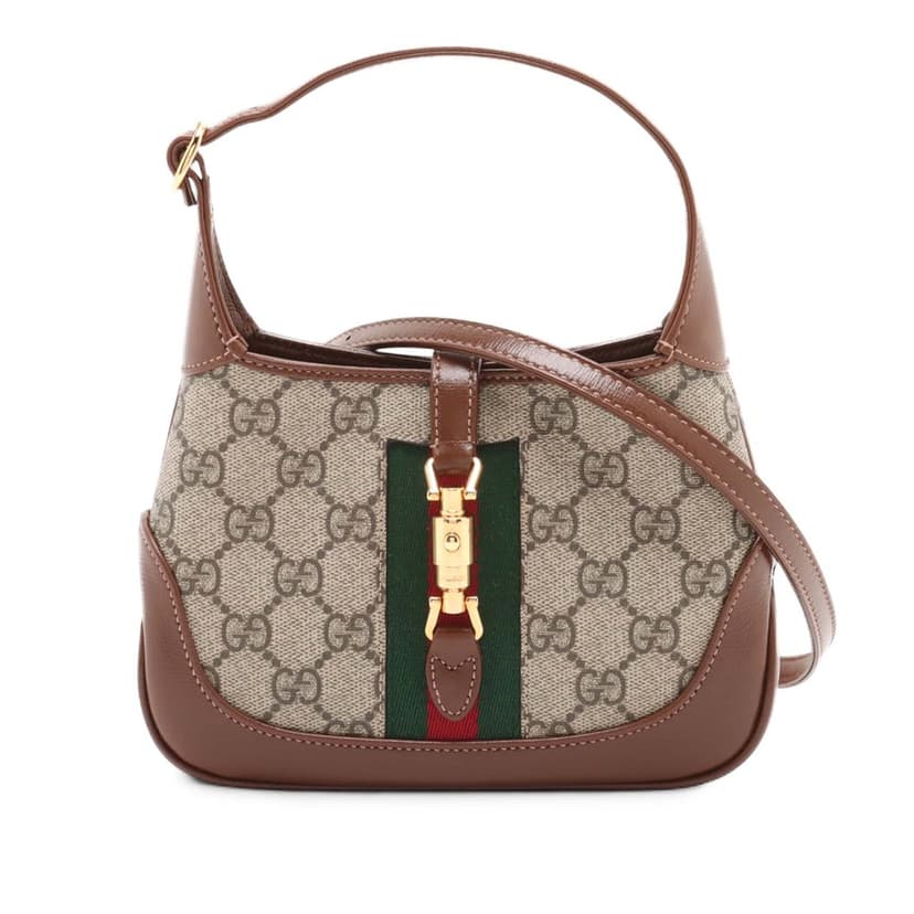 Gucci Mini GG Supreme Web Jackie 1961 Crossbody