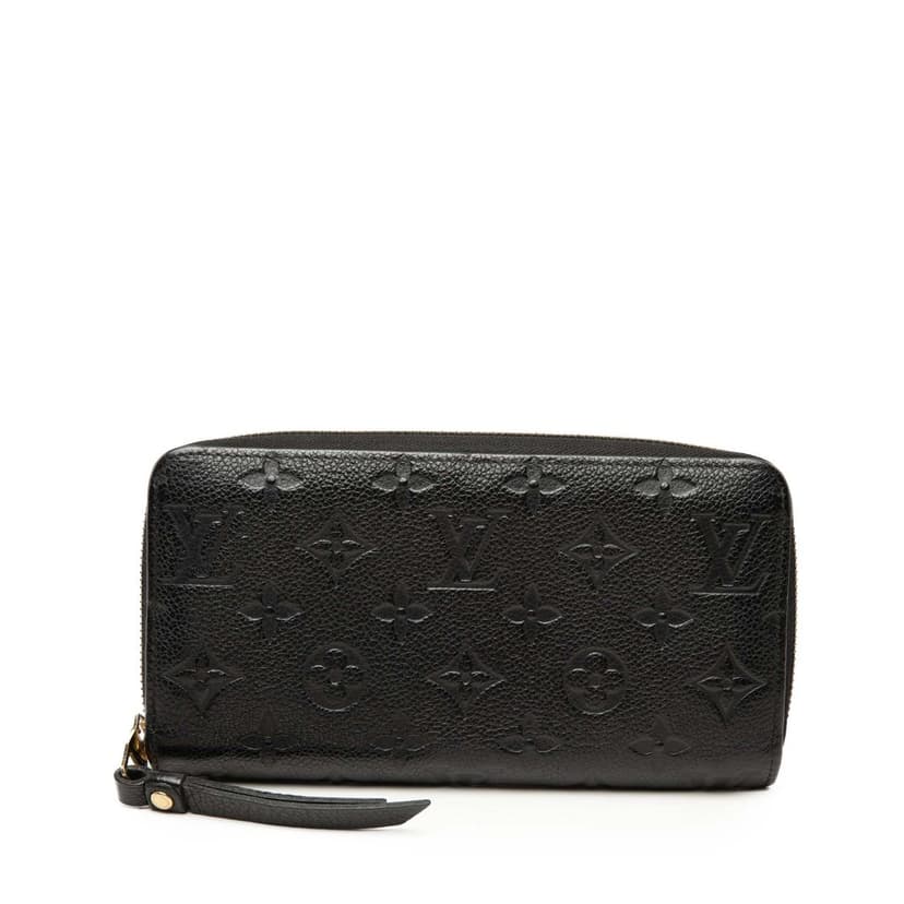 Louis Vuitton Monogram Empreinte Zippy Long Wallet