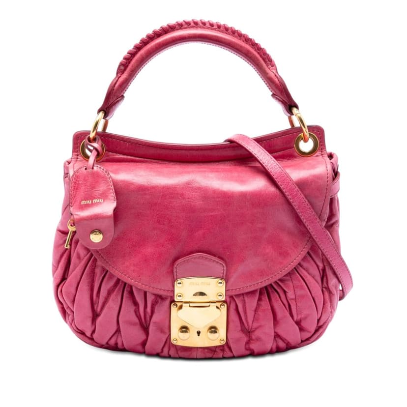 Miu Miu حقيبة ماتيلاس نابا كوفر