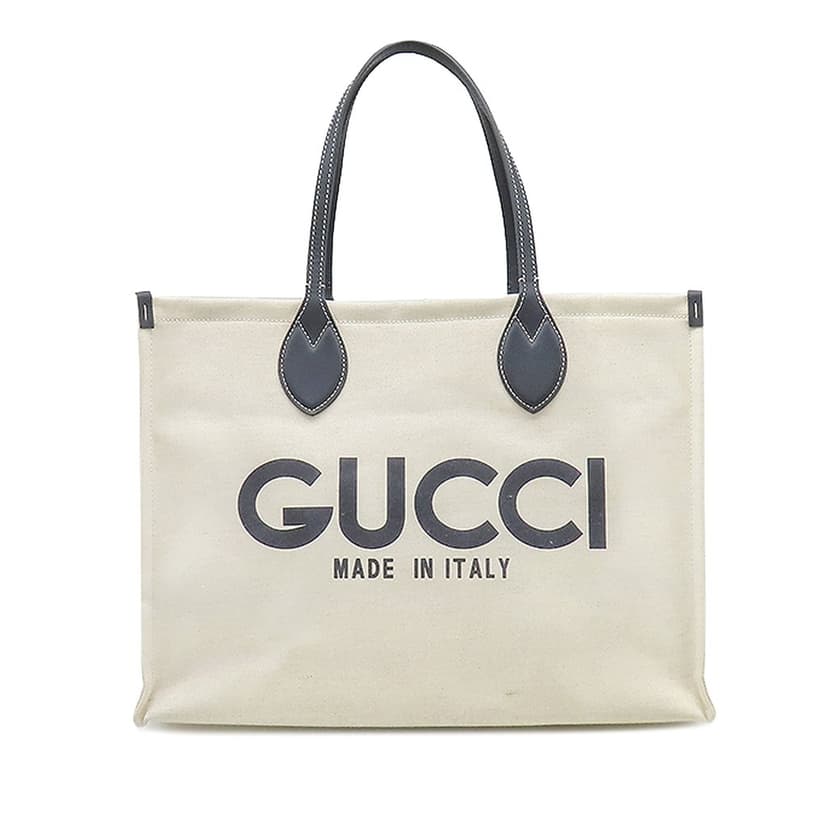 Gucci Large Canvas Logo Tote