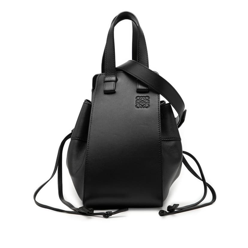 Loewe Small Leather Drawstring Hammock Bag