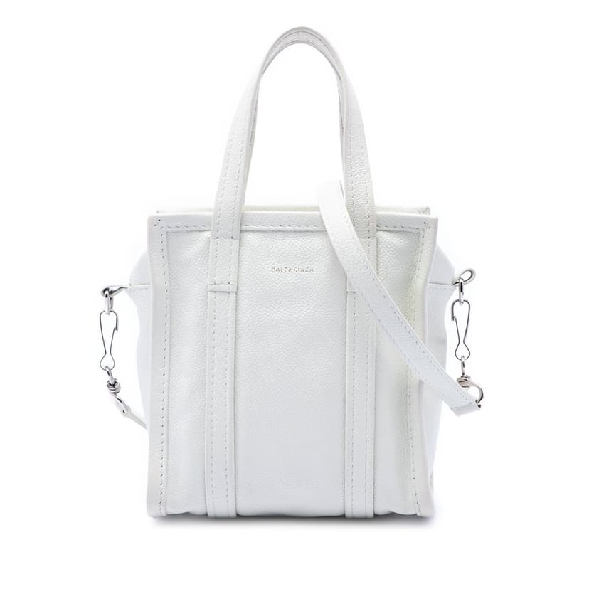 Balenciaga Lambskin Bazar Shopper Satchel XXS