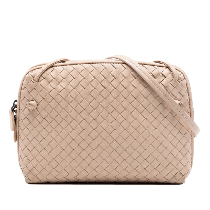 Bottega Veneta Nappa Intrecciato Nodini Crossbody