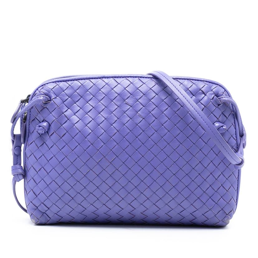 Bottega Veneta حقيبة كروس نابا إنترتشياتو نوديني