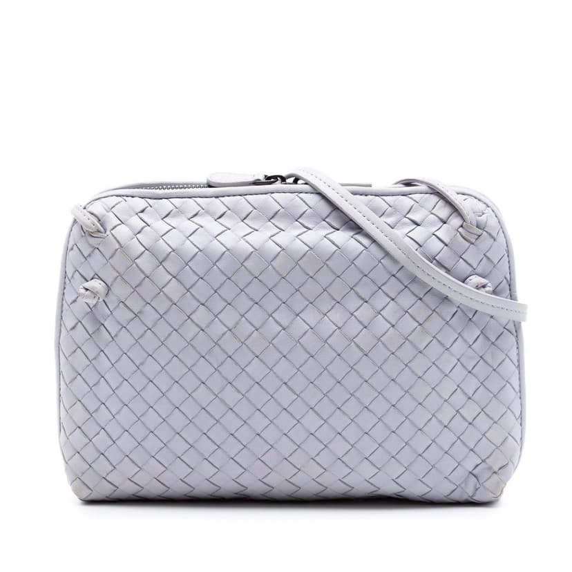 Bottega Veneta Nappa Intrecciato Nodini Crossbody