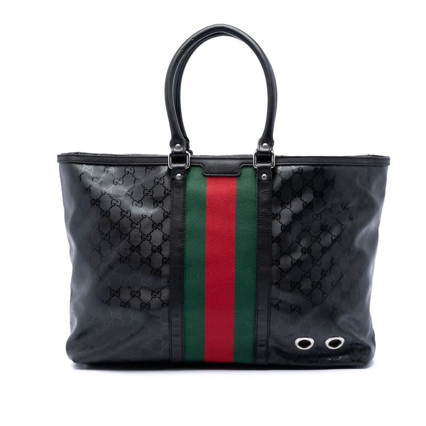 Gucci Fiat 500 Large GG Imprime Web Tote