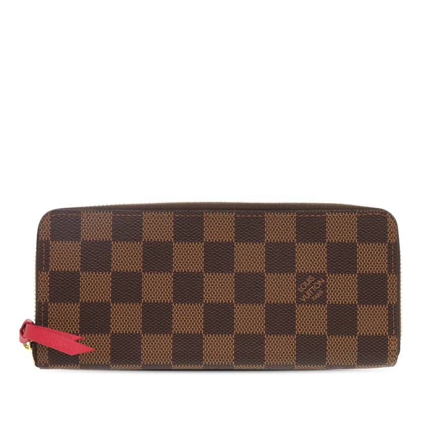 Louis Vuitton Damier Ebene Zippy Long Wallet