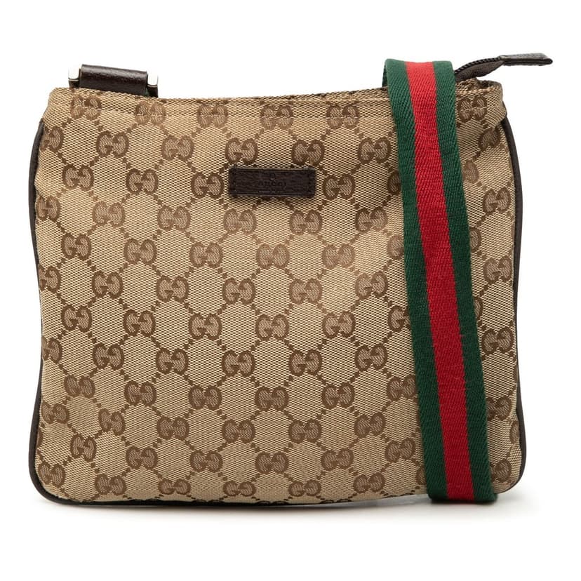 Gucci GG Canvas Web Crossbody