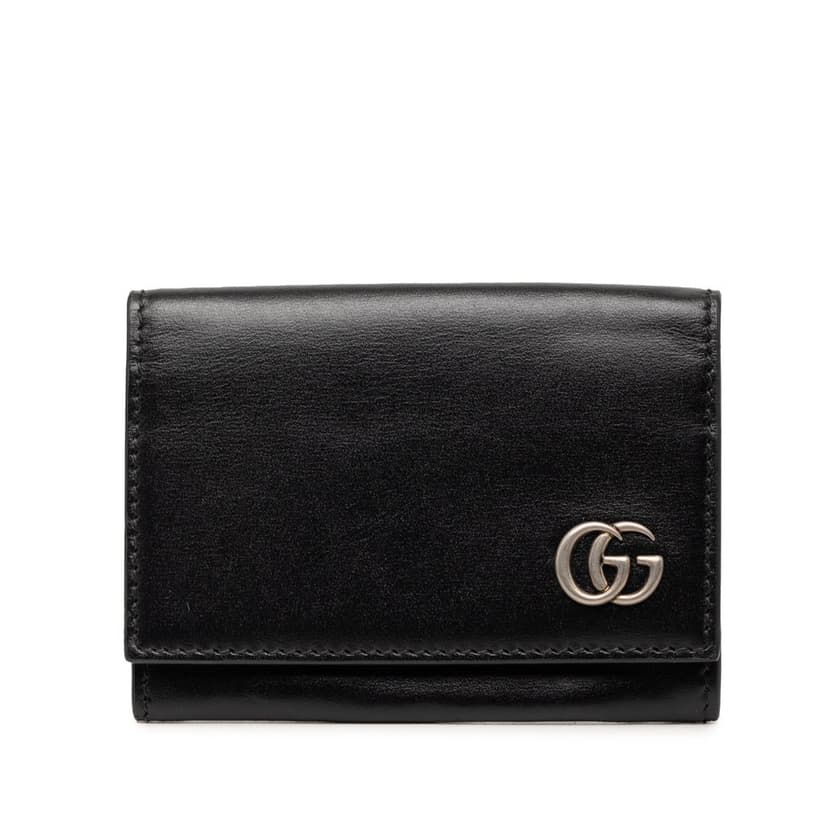 Gucci GG Marmont Calfskin Card Case