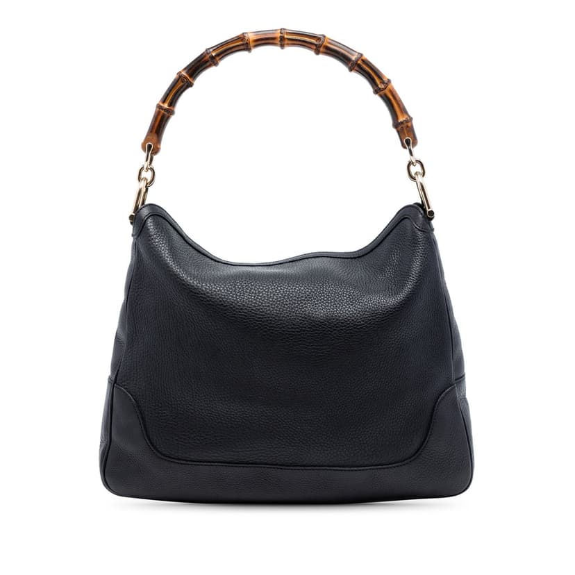 Gucci Calfskin Bamboo Diana Satchel