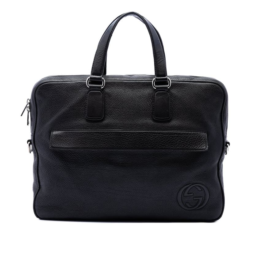 Gucci Calfskin Soho Briefcase