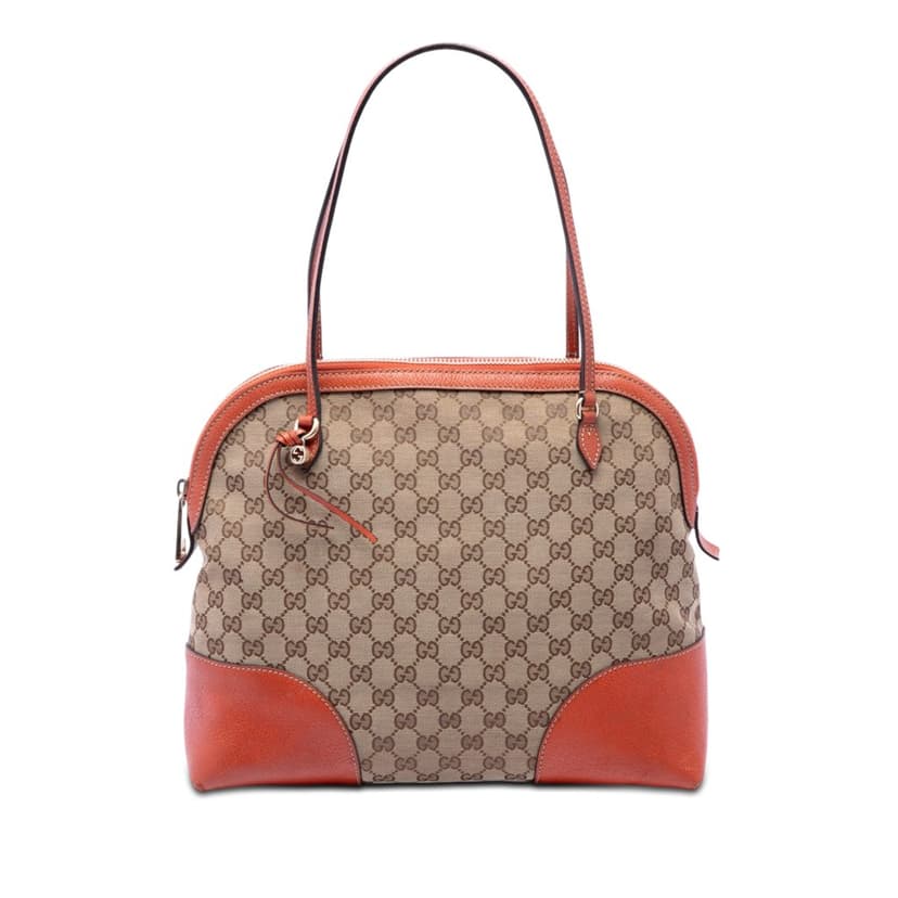 Gucci Medium GG Canvas Bree Dome Tote