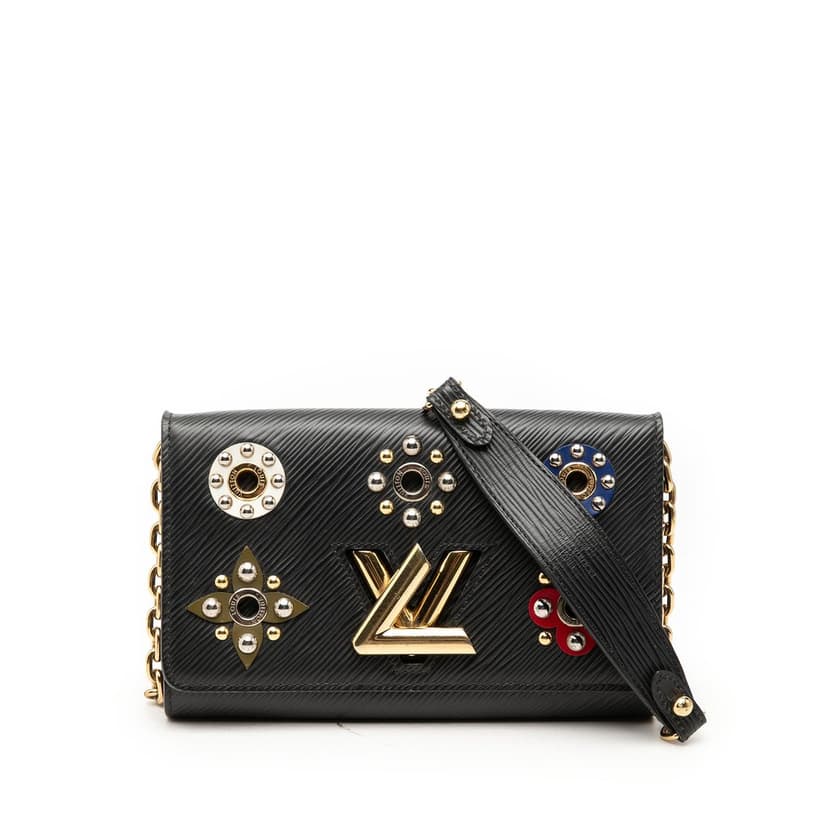 Louis Vuitton Epi Mechanical Flowers Twist Chain Wallet
