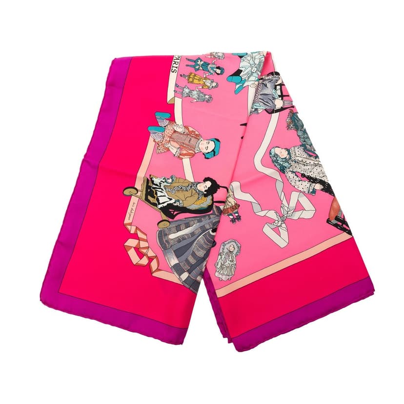 Hermès Hello Dolly Silk Scarf 90