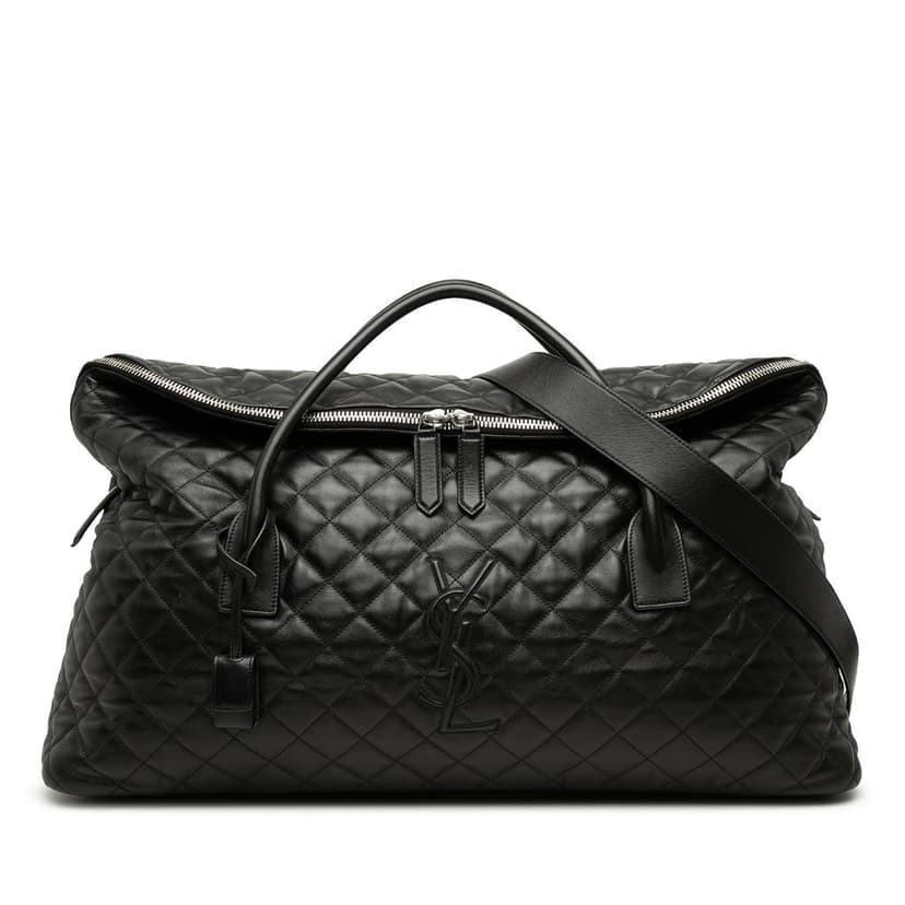 Saint Laurent Quilted Calfskin ES Giant Travel Bag
