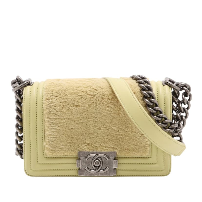 Chanel Small Shearling Boy Flap