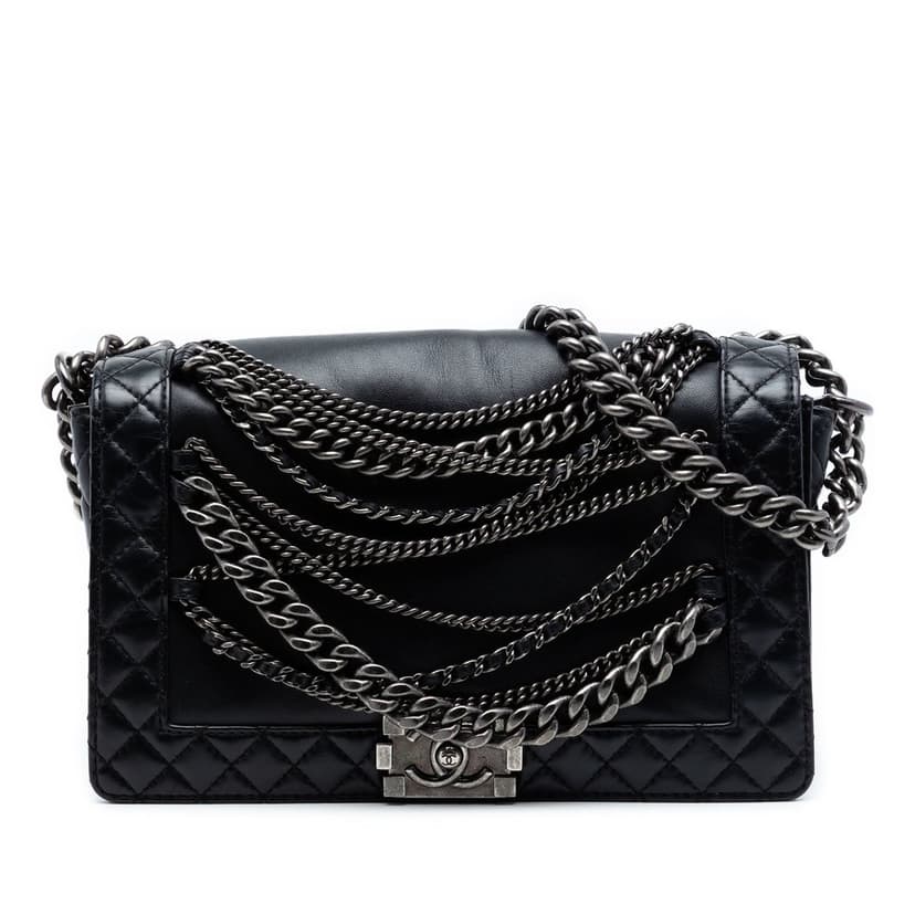 Chanel باريس متوسطة الحجم، دالاس، الصبي المقيد، غطاء