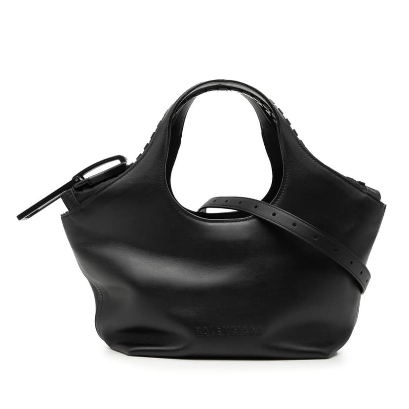 Balenciaga Small Leather Megazip Satchel