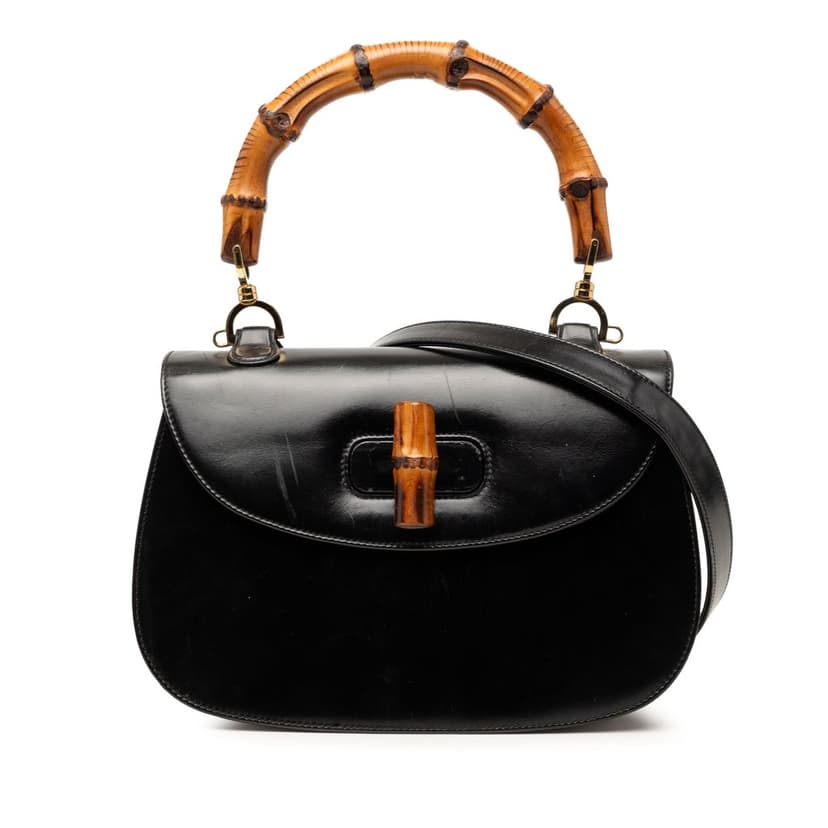 Gucci Calfskin Bamboo Night