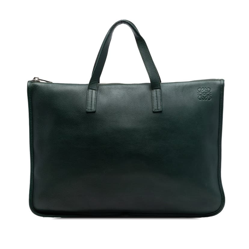 Loewe Leather Anagram Toledo Briefcase
