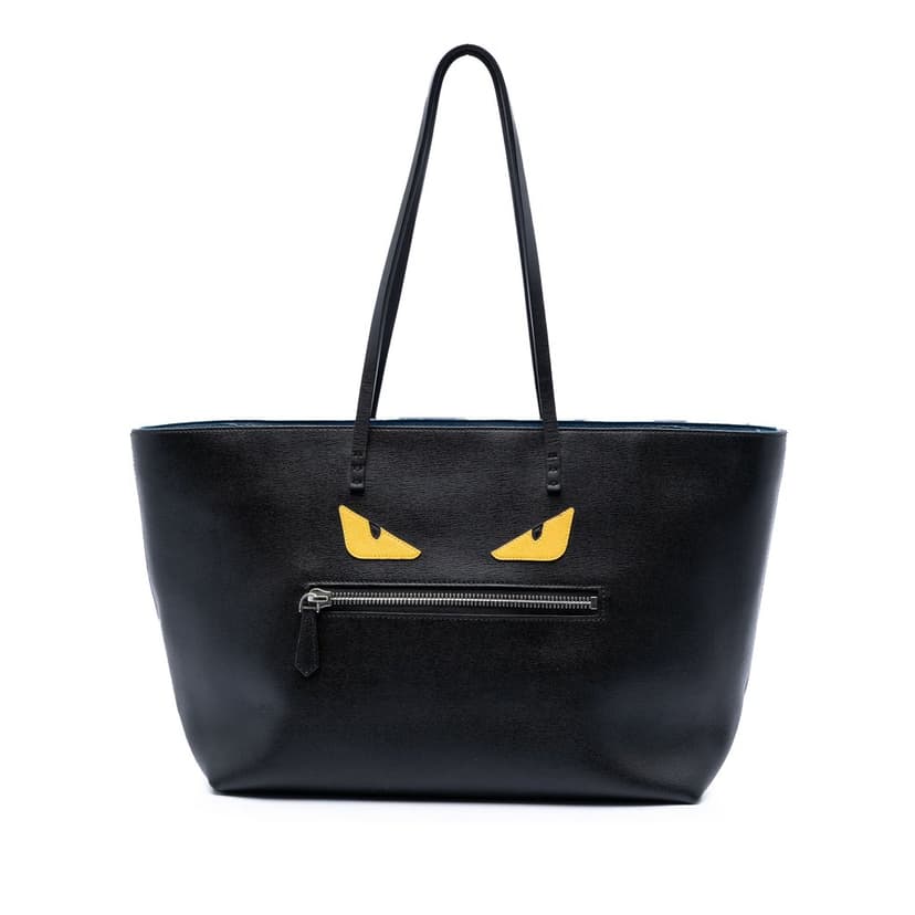 Fendi Leather Monster Roll Tote