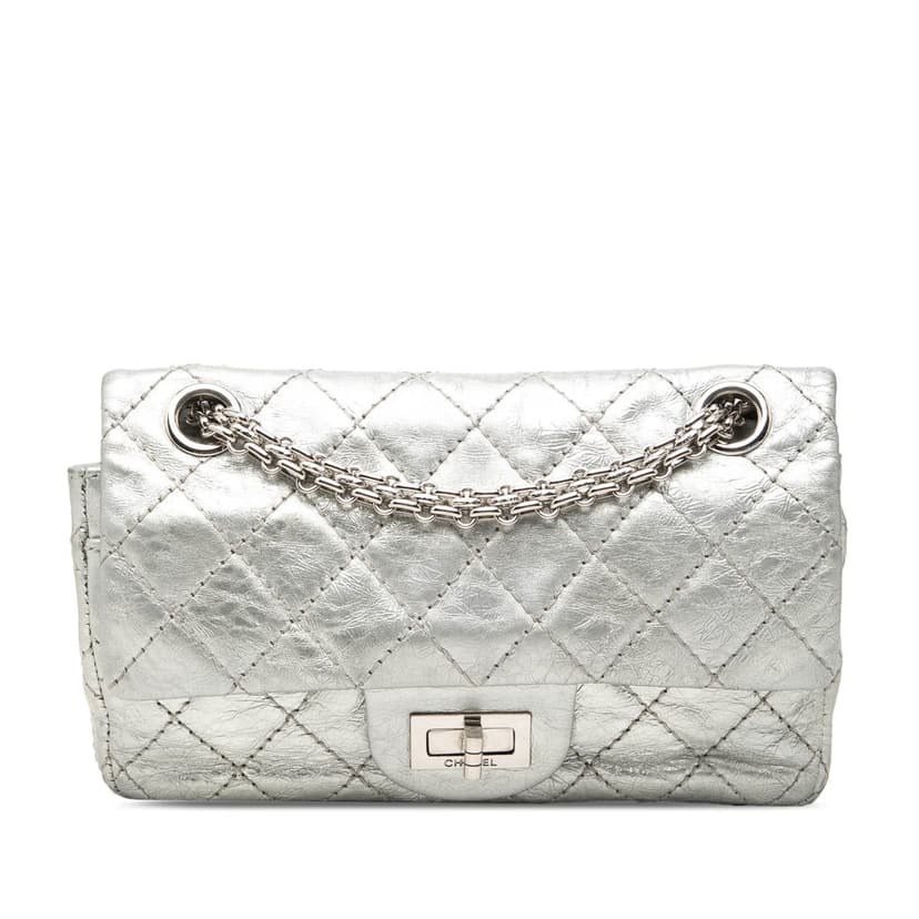 Chanel Metallic Aged Calfskin Reissue 2.55 Double Flap 224