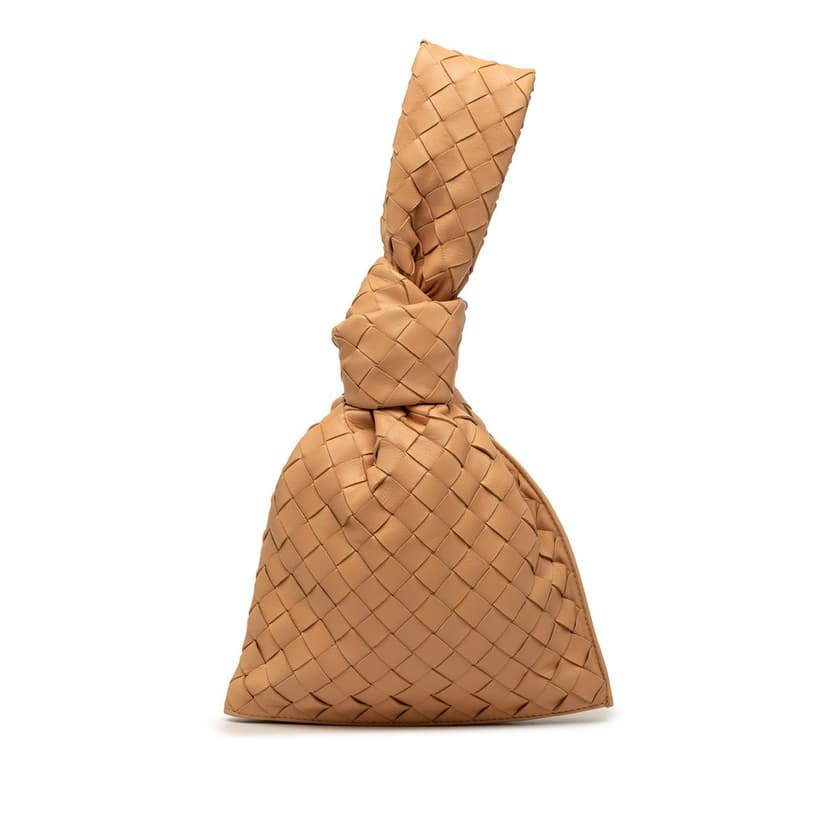 Bottega Veneta Nappa Intrecciato BV Twist Clutch