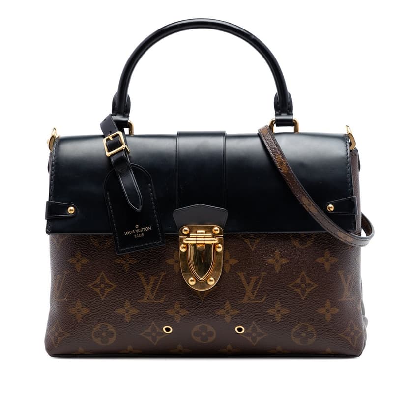 Louis Vuitton Monogram One Handle Flap MM Satchel