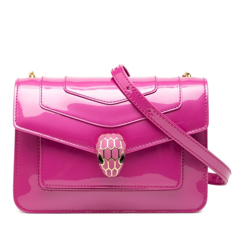 Bvlgari Patent Serpenti Forever Crossbody