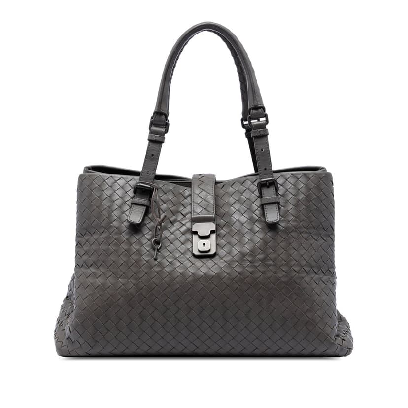 Bottega Veneta Medium Nappa Intrecciato Roma Tote