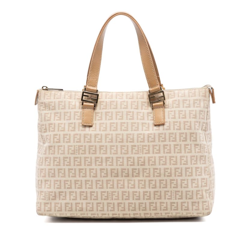 Fendi Zucchino Canvas Tote