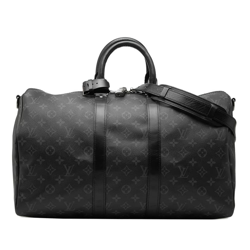 Louis Vuitton Monogram Eclipse Keepall Bandouliere 45