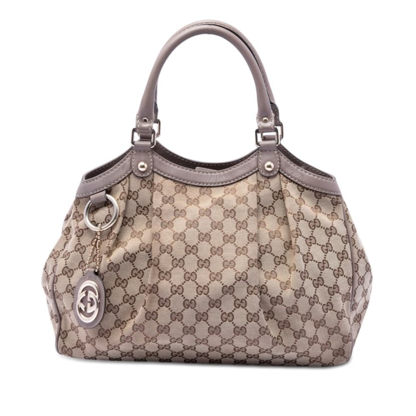 Gucci Medium GG Canvas Sukey Tote