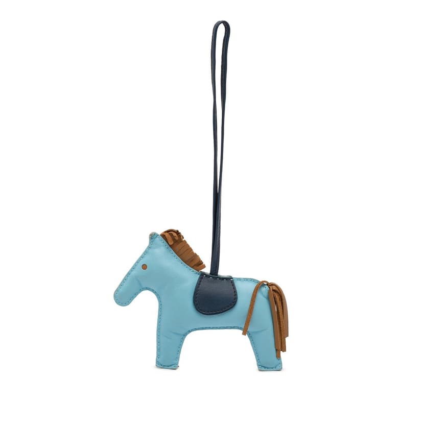 Hermès Milo Lambskin Grigri Rodeo Bag Charm MM
