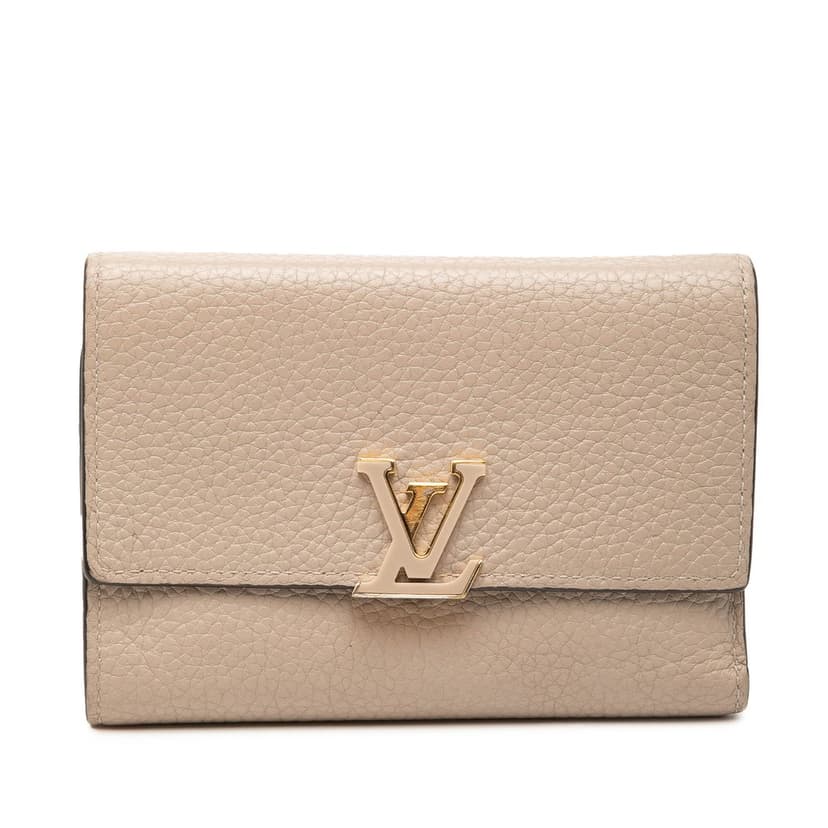 Louis Vuitton Taurillon Capucines Compact Wallet