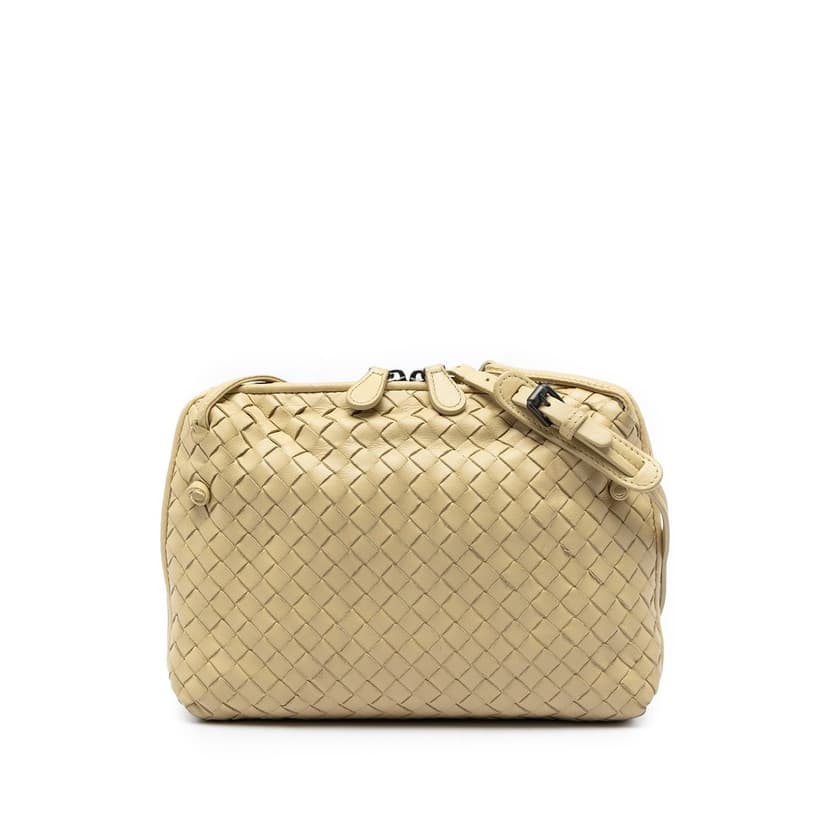 Bottega Veneta Nappa Intrecciato Nodini Crossbody