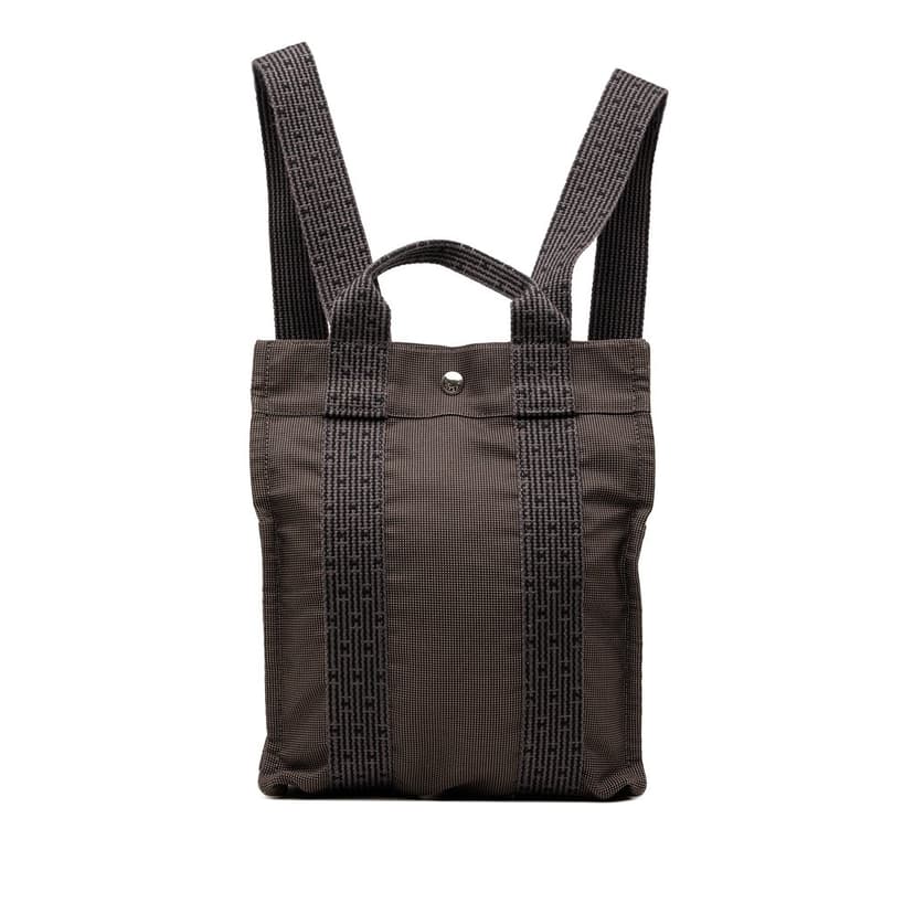 Hermès Canvas Herline Backpack PM