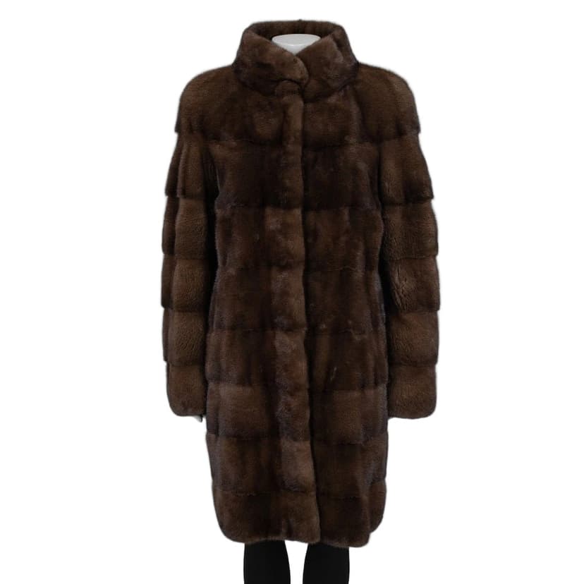 Unsigned Manzari Brown  Coat  Sz.46/ XXL Pre-owned