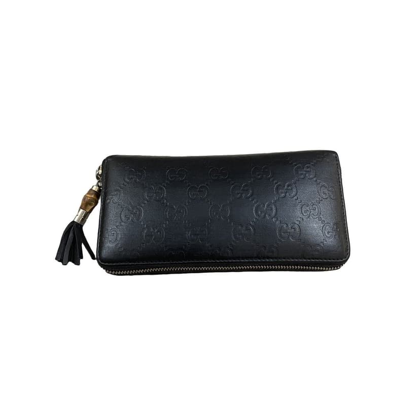 Gucci Guccissima Bamboo Tassel Wallet