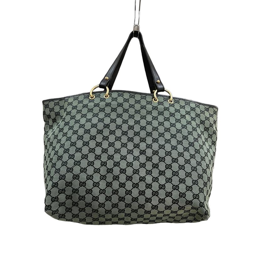 Gucci GG Green Cloth Tote