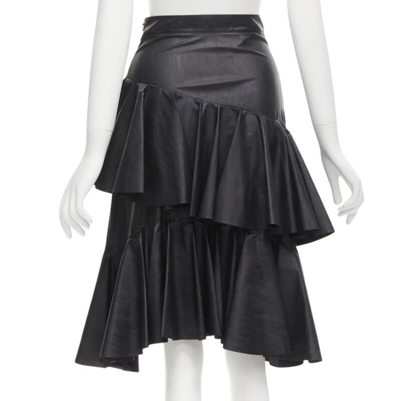 PHILOSOPHY DI LORENZO SERAFINI Asymmetric Tier Skirt