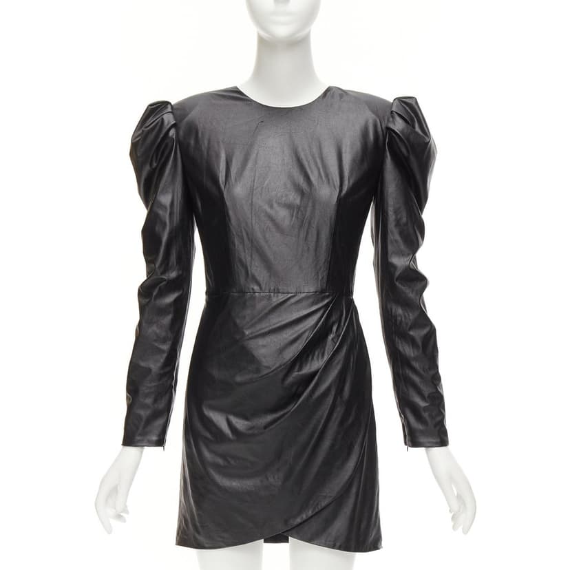 Bronx and Banco Coated Puff Dress