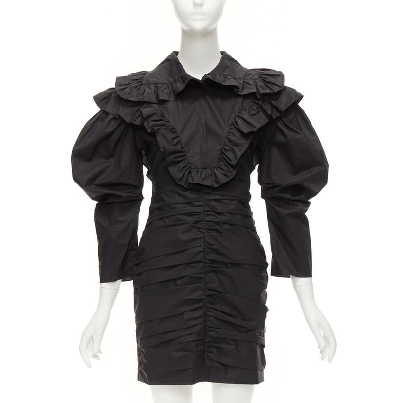 PHILOSOPHY DI ALBERTA FERRETTI Poplin Ruffle Dress
