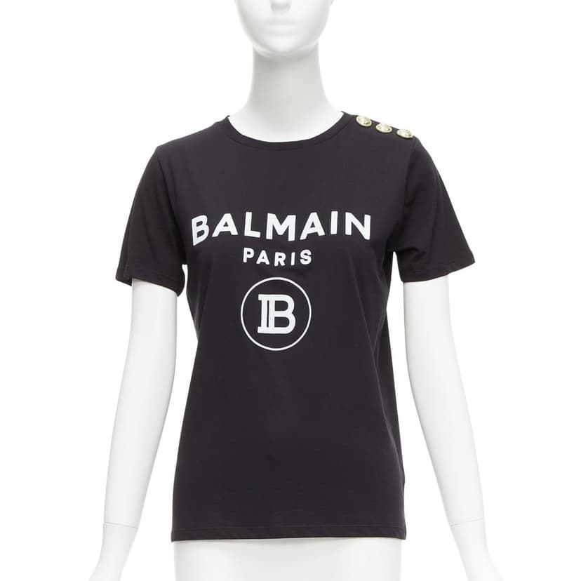 Balmain قميص بشعار B