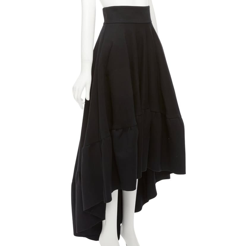 Antonio Berardi Ruffle High Low Skirt