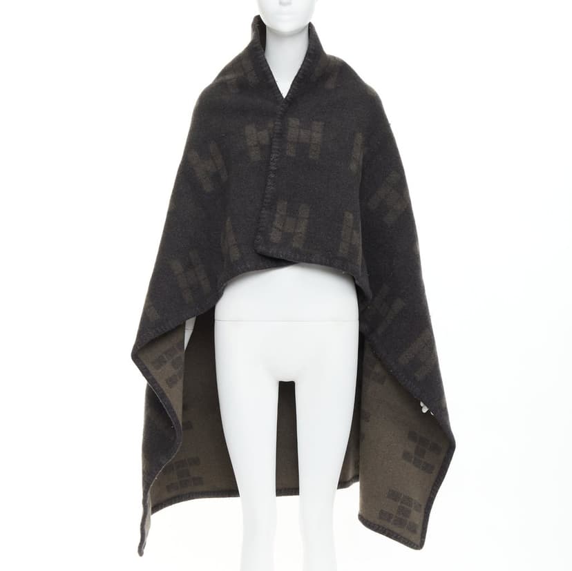 Hermès Khaki Scarf
